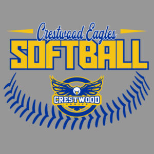 Crestwood Eagles Softball Design 4 - V.I.T. Fleece Crew Design