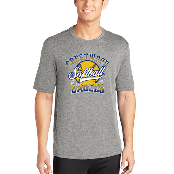 Crestwood Eagles Softball Design 2 on a Sport-Tek ® - PosiCharge ® Competitor Tee Thumbnail