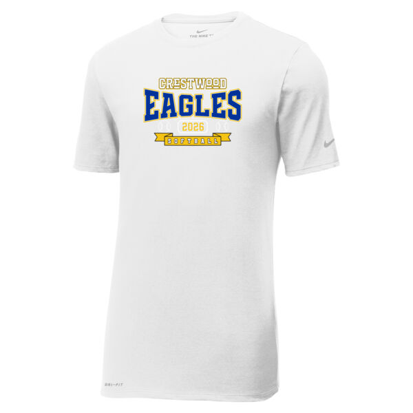 Crestwood Eagles Softball Design 3 - Dri FIT Cotton/Poly Tee Thumbnail
