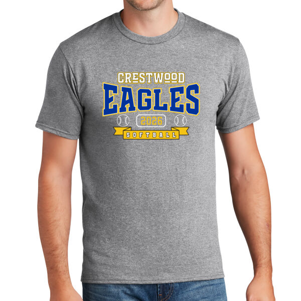Crestwood Eagles Softball Design 3 - Fan Favorite Tee Thumbnail