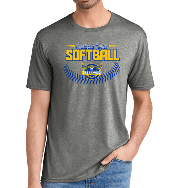 Crestwood Eagles Softball Design 4 - Perfect Tri ® Tee Thumbnail
