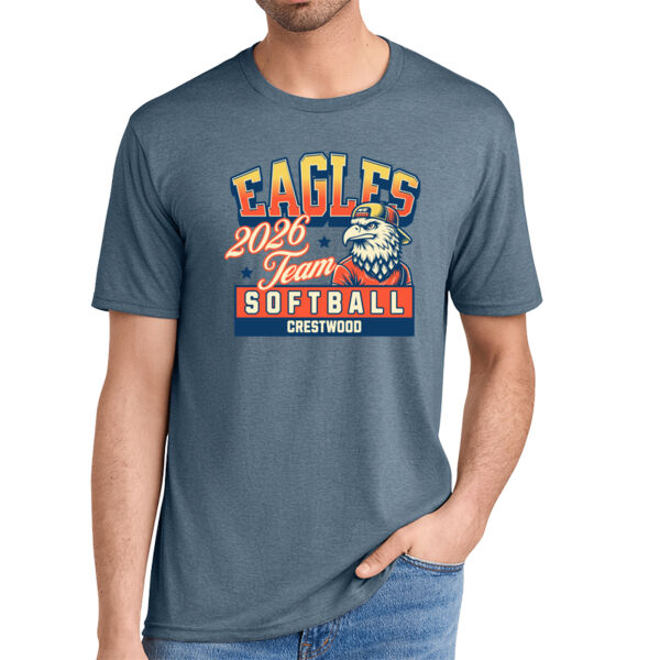 Crestwood Eagles Softball Design 5 - Perfect Tri ® Tee Thumbnail