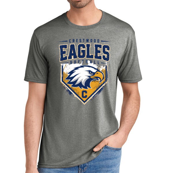 Crestwood Eagles Softball Design 6 on a - Perfect Tri ® Tee Thumbnail